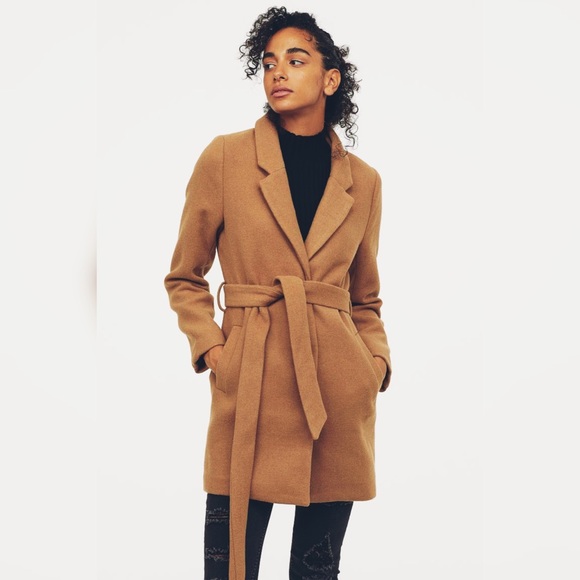 dark beige coat